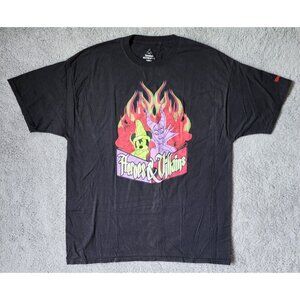 Heroes & Villains "Rock your Disney Side" Magic Kingdom 2014 Black T Shirt 2XL